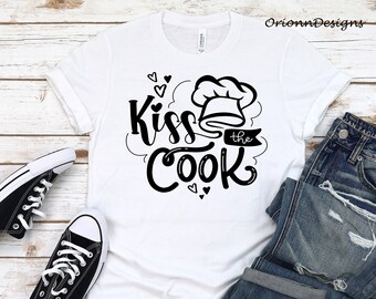 kiss the cook shirt