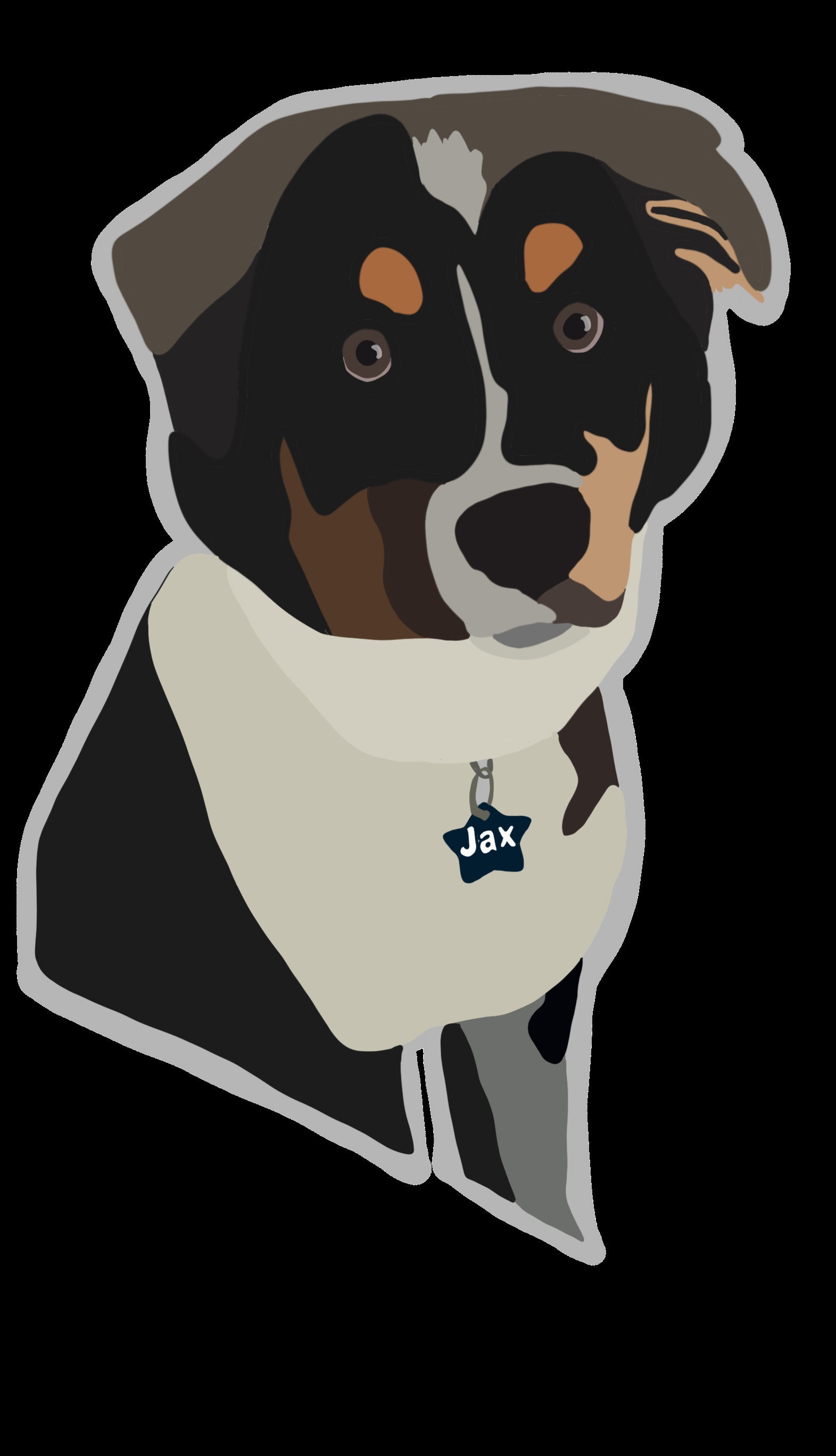 Custom Pet Stickers Etsy