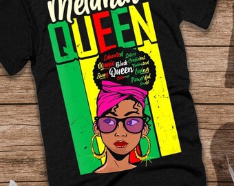 Melanated Black Queen