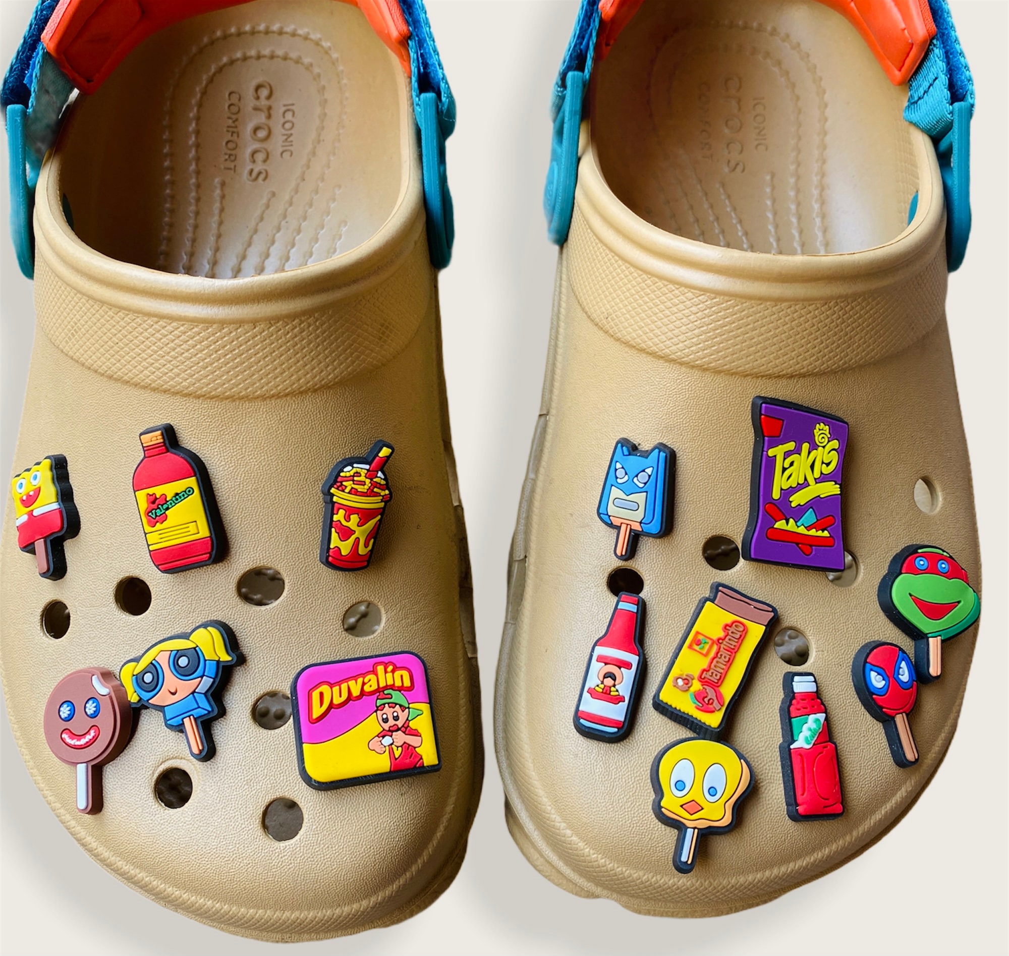 Mexican/Hispanic croc charms 12 Etsy