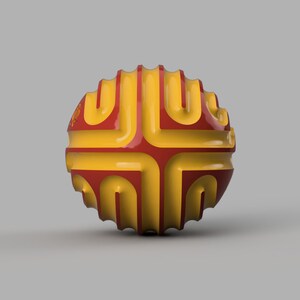 Labyrinth Sphere (finger Labyrinth) - Download and Printable Files - Etsy