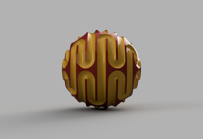 Labyrinth Sphere (finger Labyrinth) - Download and Printable Files - Etsy