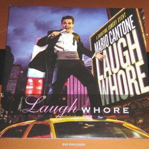 MARIO CANTONE: Laugh Whore DVD 2005 Showtime Special on Broadway Very Rare image 1