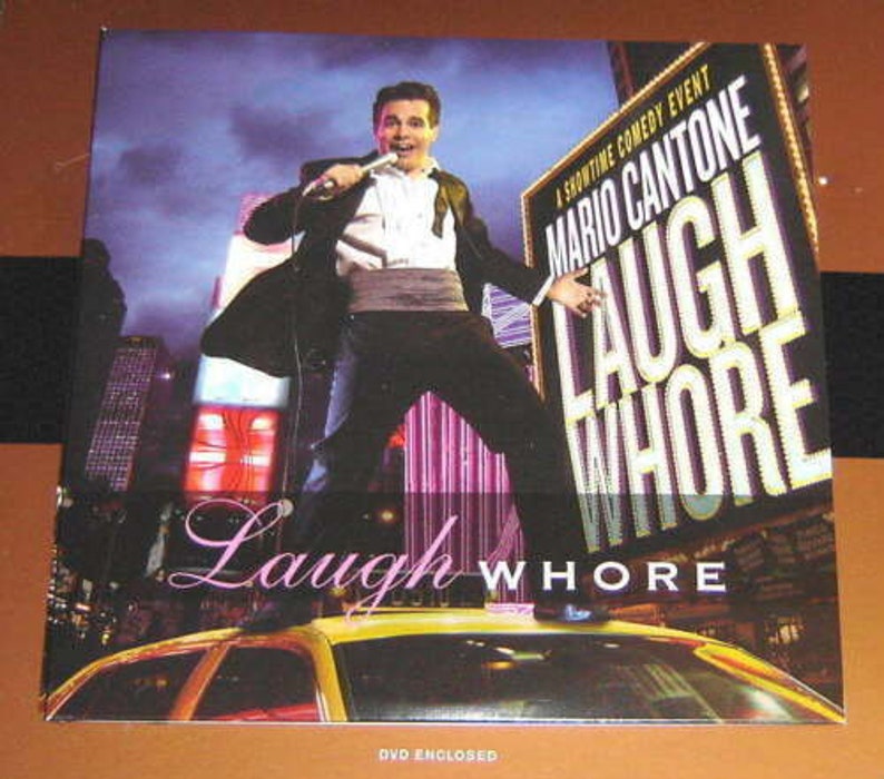 MARIO CANTONE: Laugh Whore DVD 2005 Showtime Special on Broadway Very Rare image 1