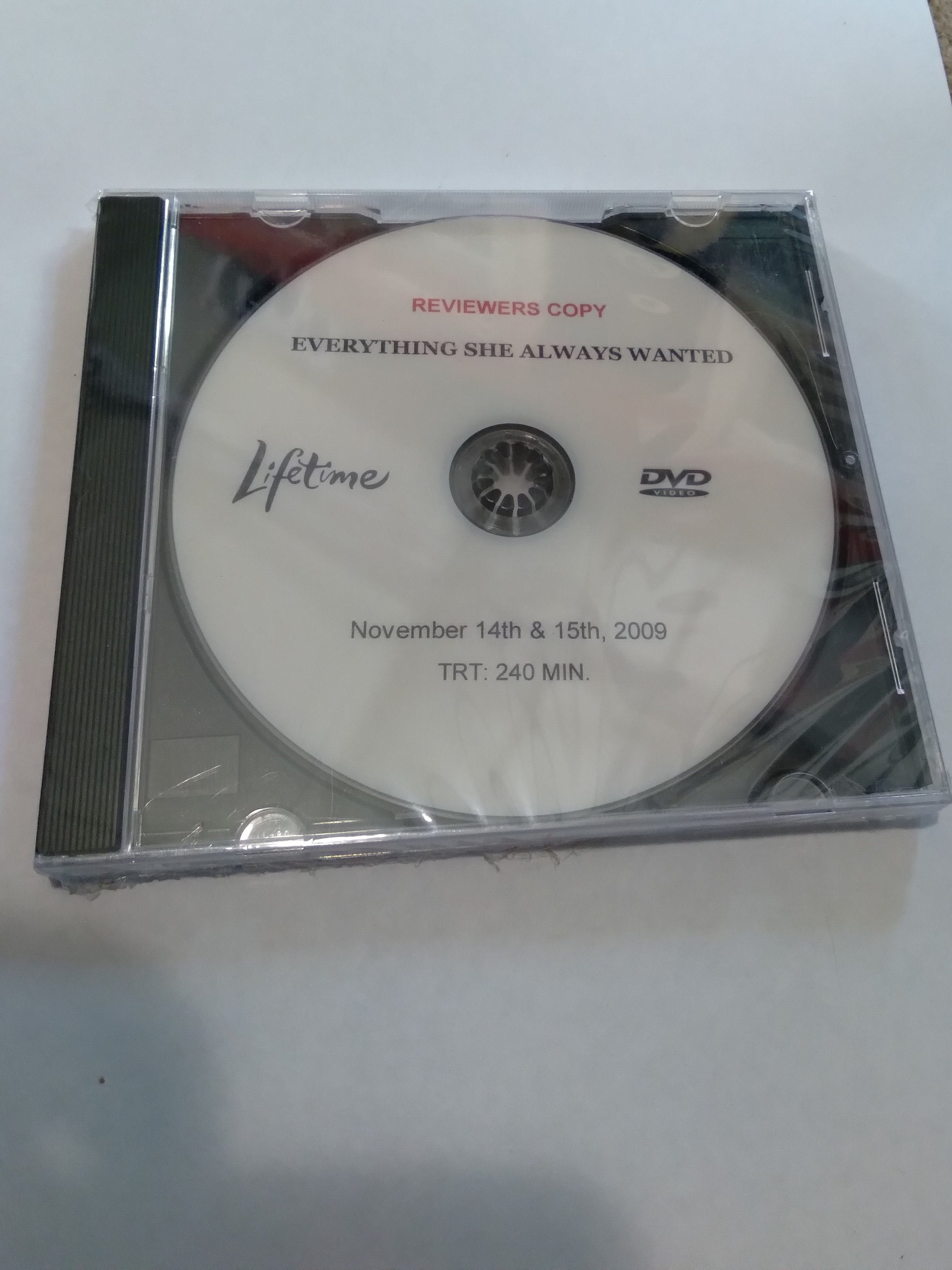 Everything She Ever Wanted DVD, Rare 2009 DVD, Gina Gershon Ann Rule