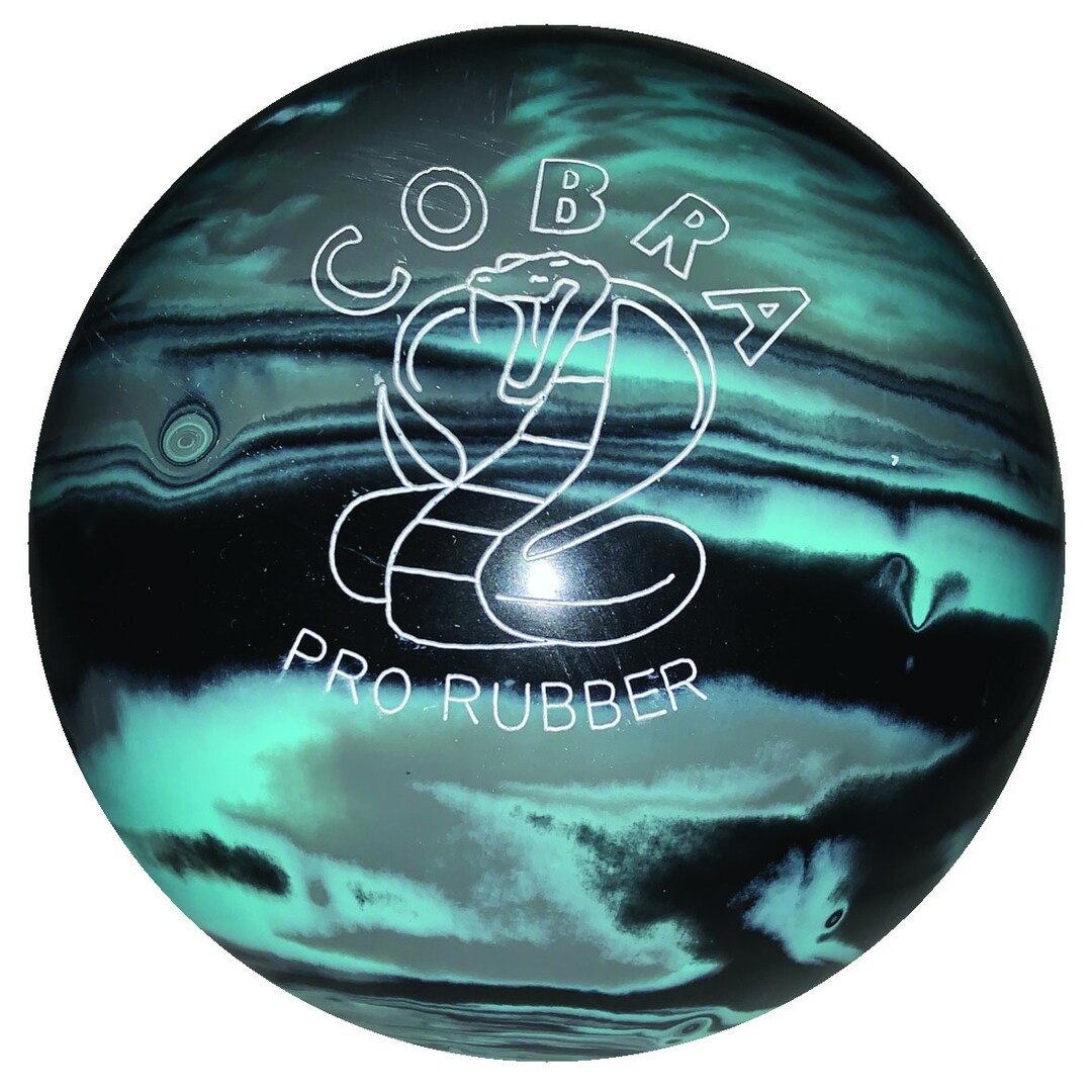 Single EPCO Candlepin Ball Cobra Pro Rubber Black Light Etsy