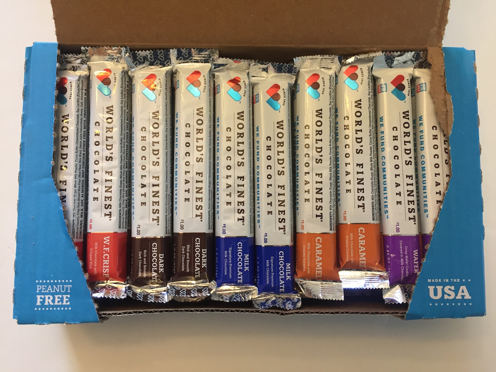 World's Finest Chocolate 60 Chocolate Bars With 5 Etsy