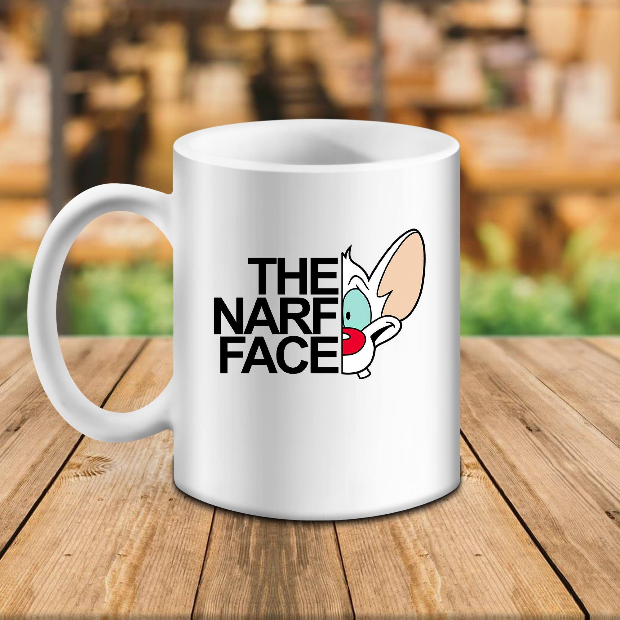Pinky and the Brain Mug The North Face Mug Tv Show Mug Etsy