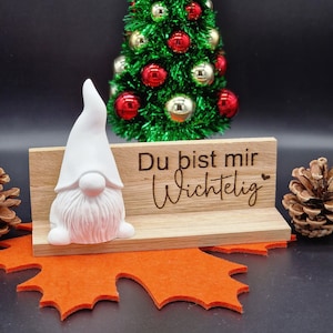 Wichtel du bist mir Wichtelig Waldemar , hygge , Skandinavisch , scandi , Weihnachten , Raysin , Keraflott , Wichtelgeschenk Bild 1