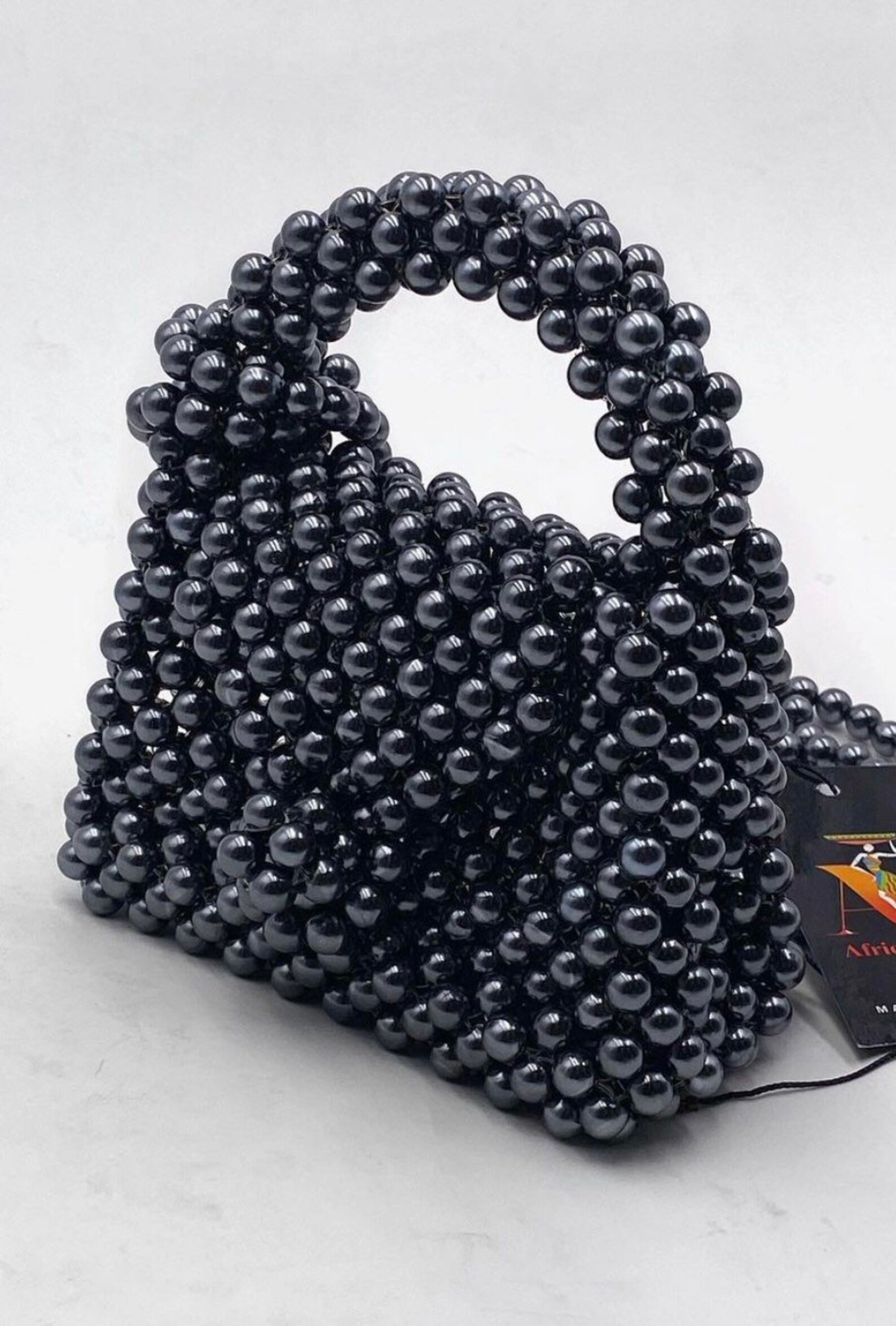 Crystal bead bag Bead shoulder bag Women Bead bag Bead Bag Etsy