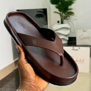 slip on flat sandals men