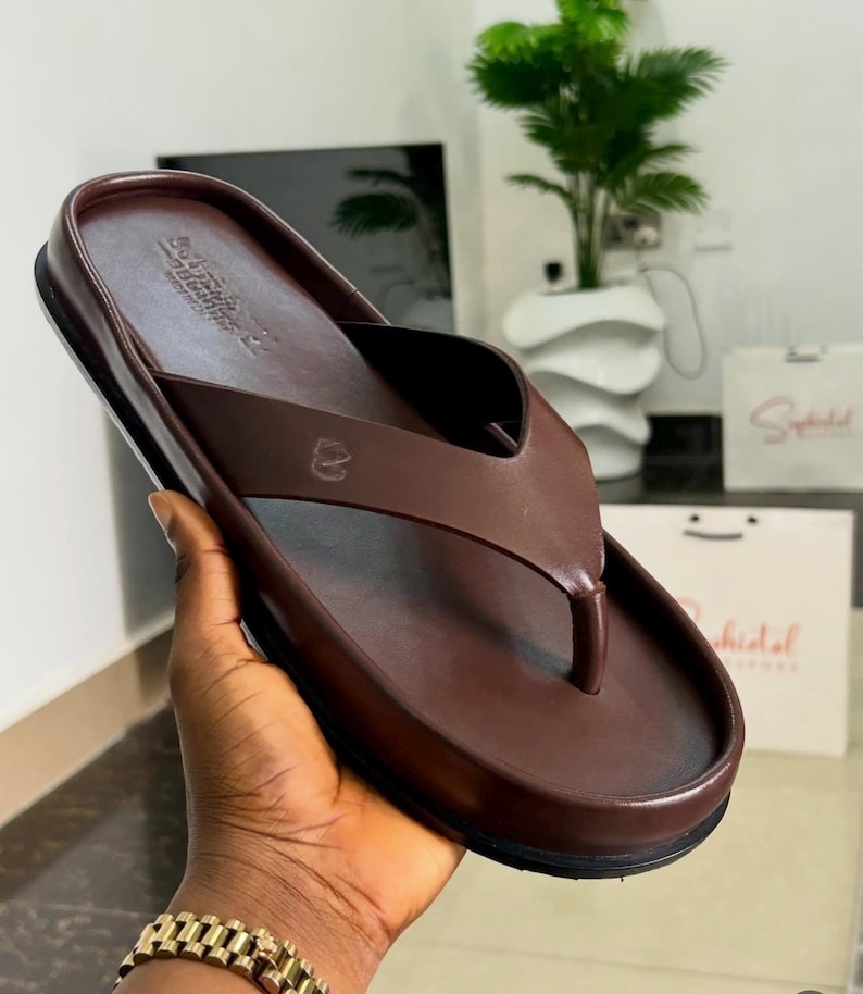 slip on flat sandals men