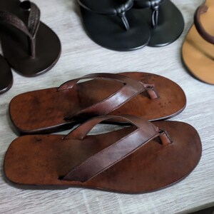 men durable leather summer footwear