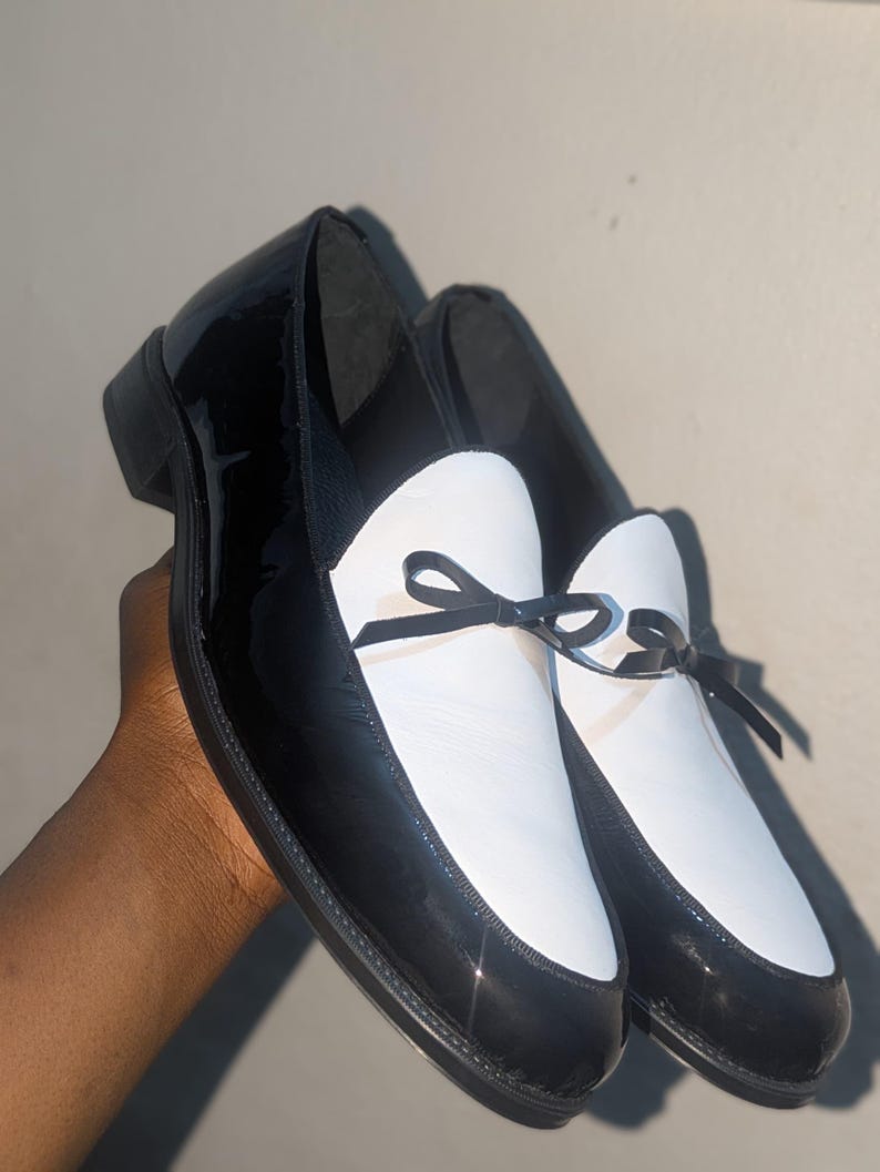 mens evening footwear custom tuxedo loafer slip on