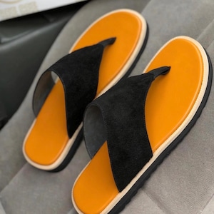 Earthing grounding barefoot Zero drop sandals for men