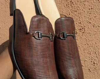 Men handmade brown leather half shoe slipper traditional African slip on buckle loafer summer casual footwear handcrafted mule shoe