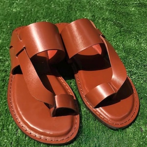 Barefoot Men Sandals- 100% Genuine Leather Barefoot Huarache sandals. Running sandals, Free shipping!
