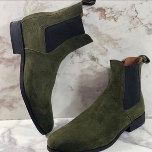 custom made handcrafted leather sole boots