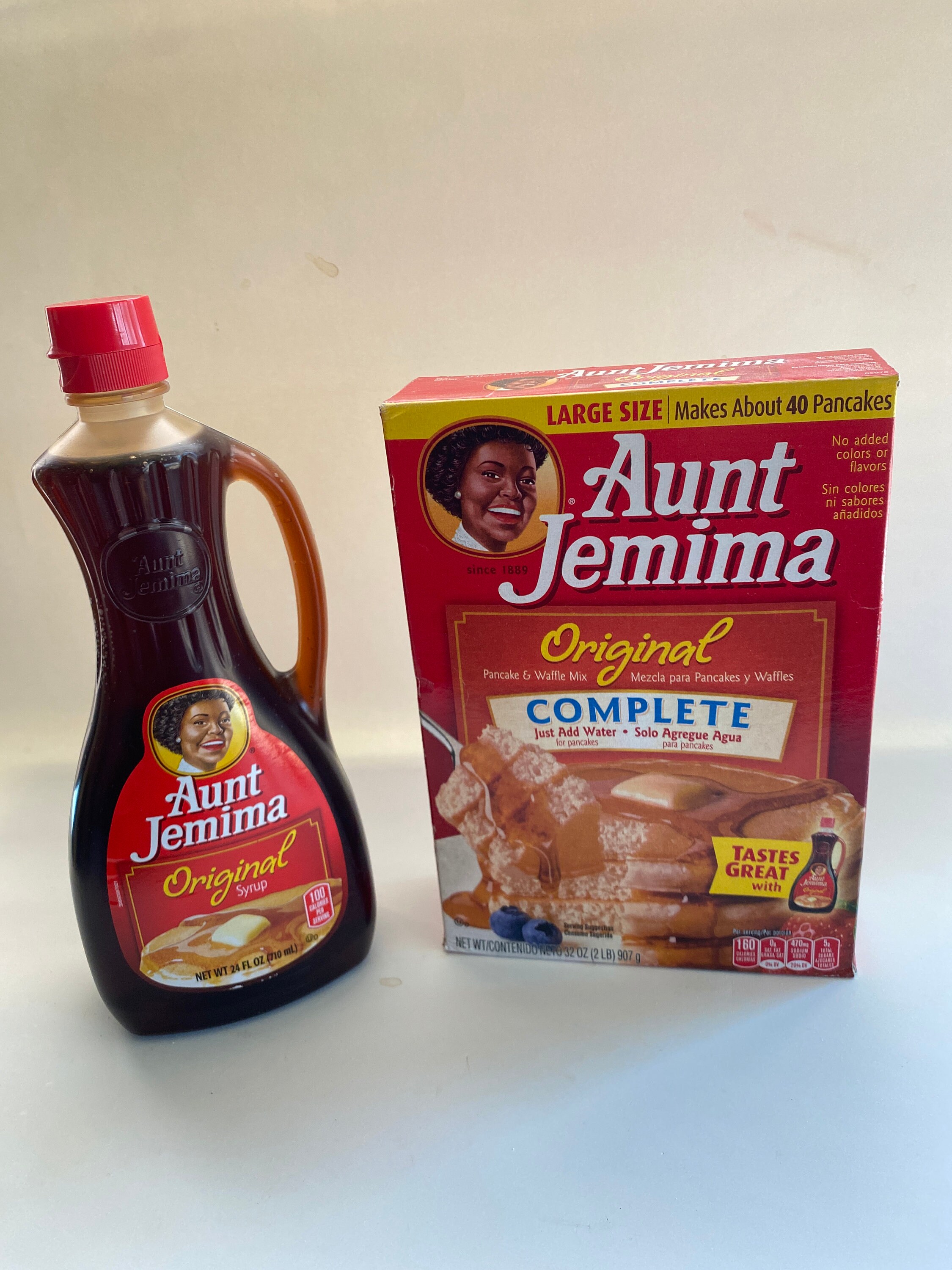 Aunt Jemima DISCONTINUED Original Syrup & Pancake Mix Brand New
