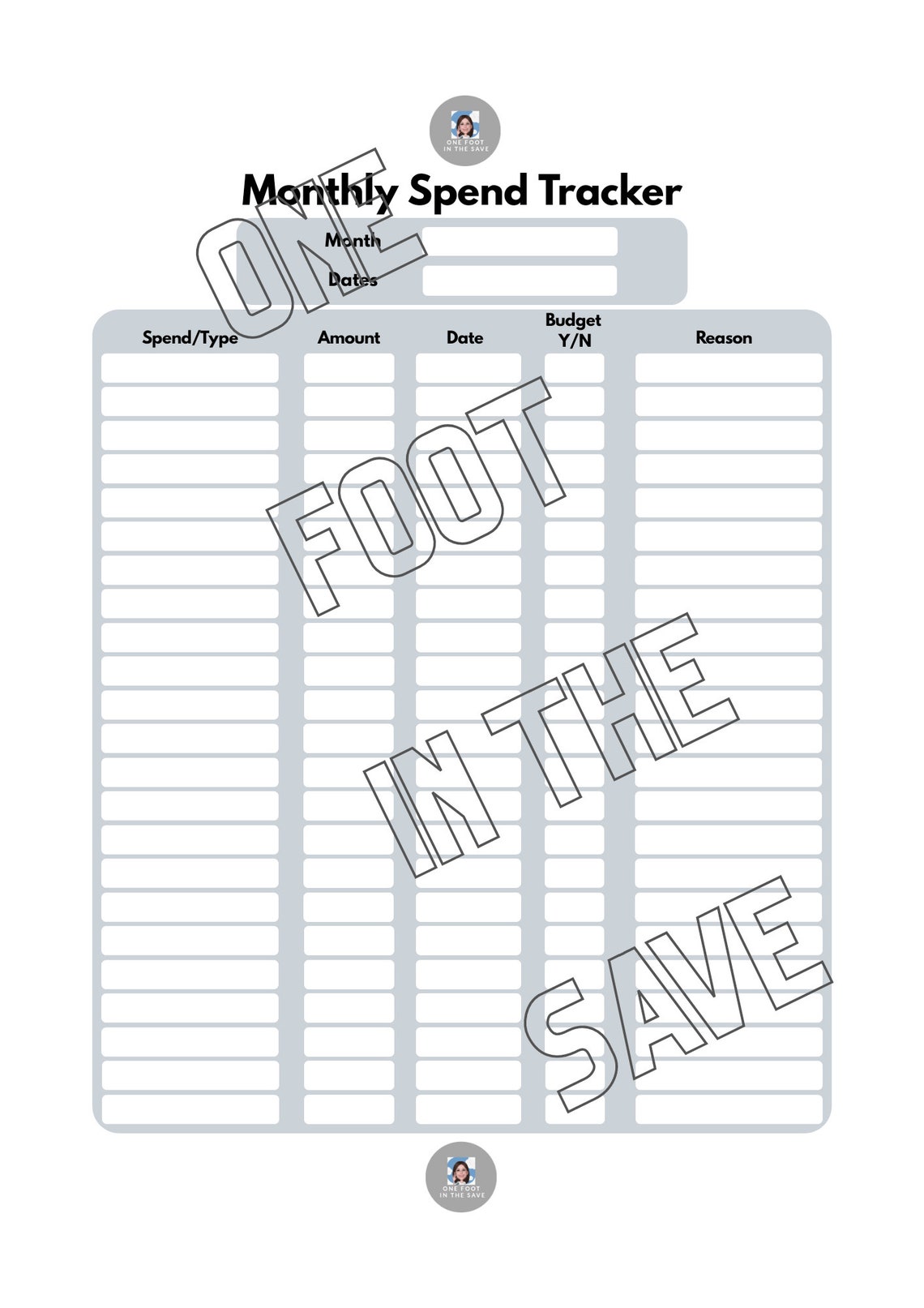Monthly Budget Planning Pack - Etsy Ireland