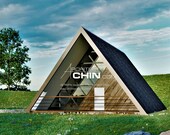 A-Frame House Plan, Modern Tiny Cabin, 3 Bed, 1600 SF (Digital Download)