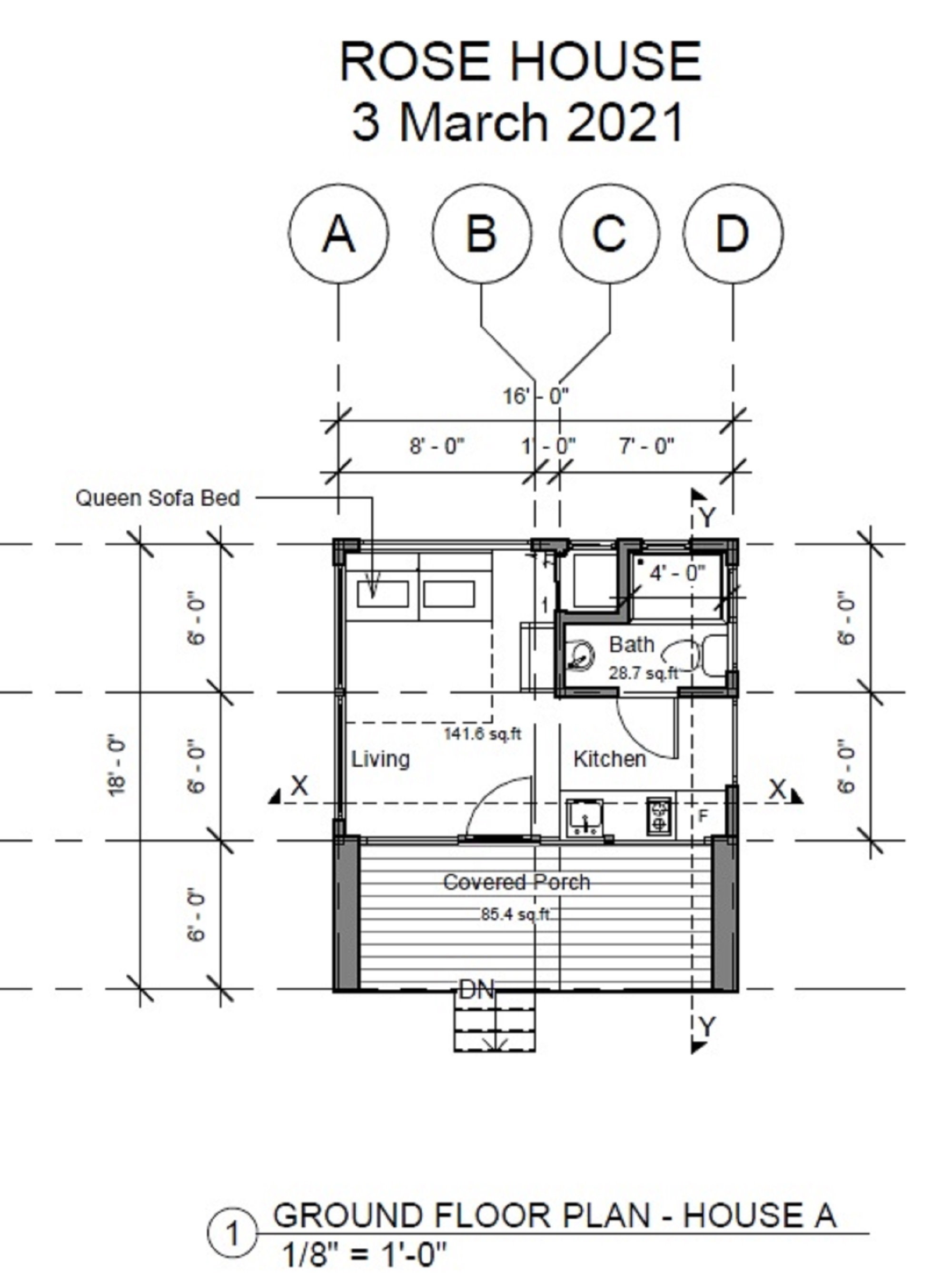 Prefab Tiny House Loft Plan Modern Interior Plan Modern | Etsy