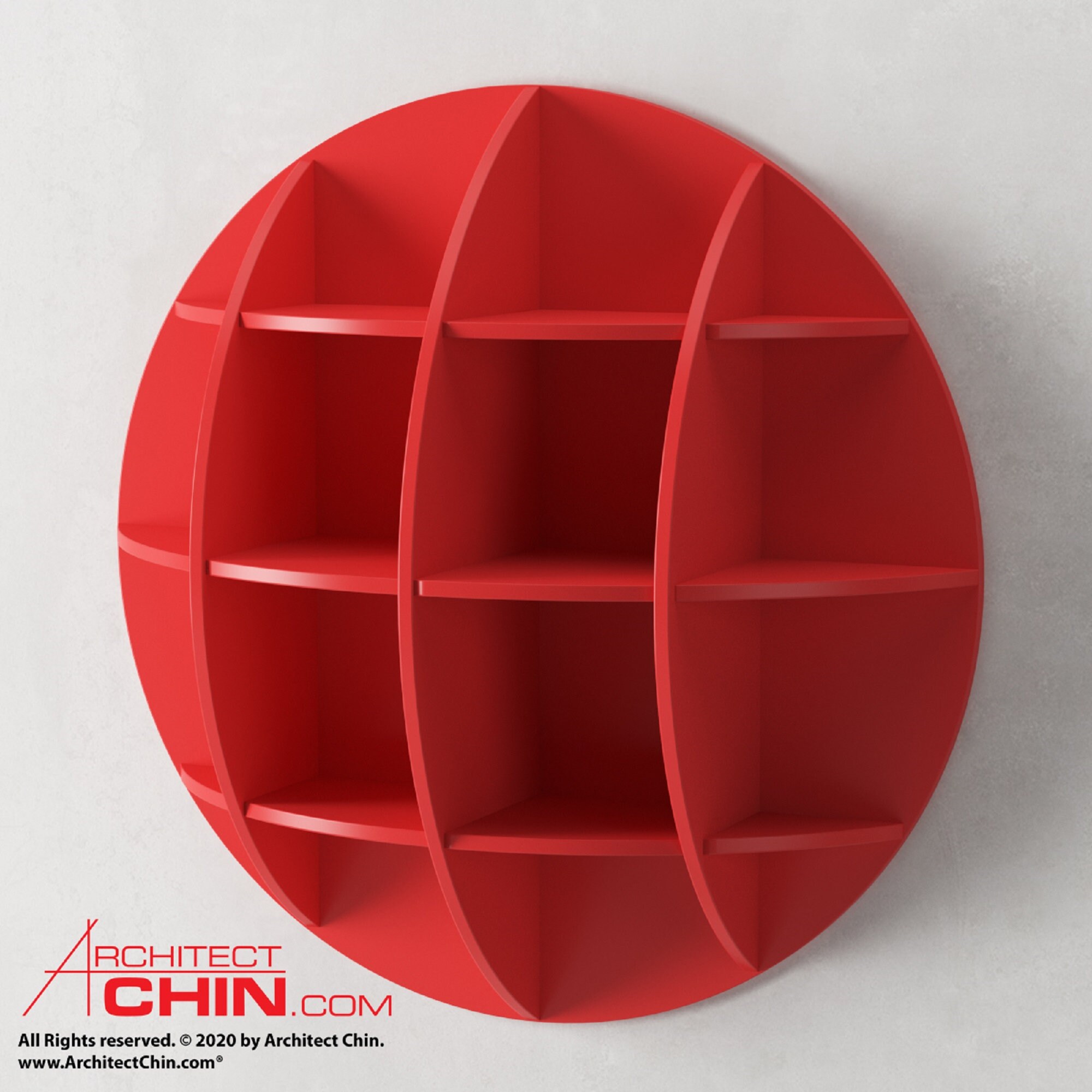 Plywood Sphere Shelf Plan Furniture Blueprints Ping Pong Etsy