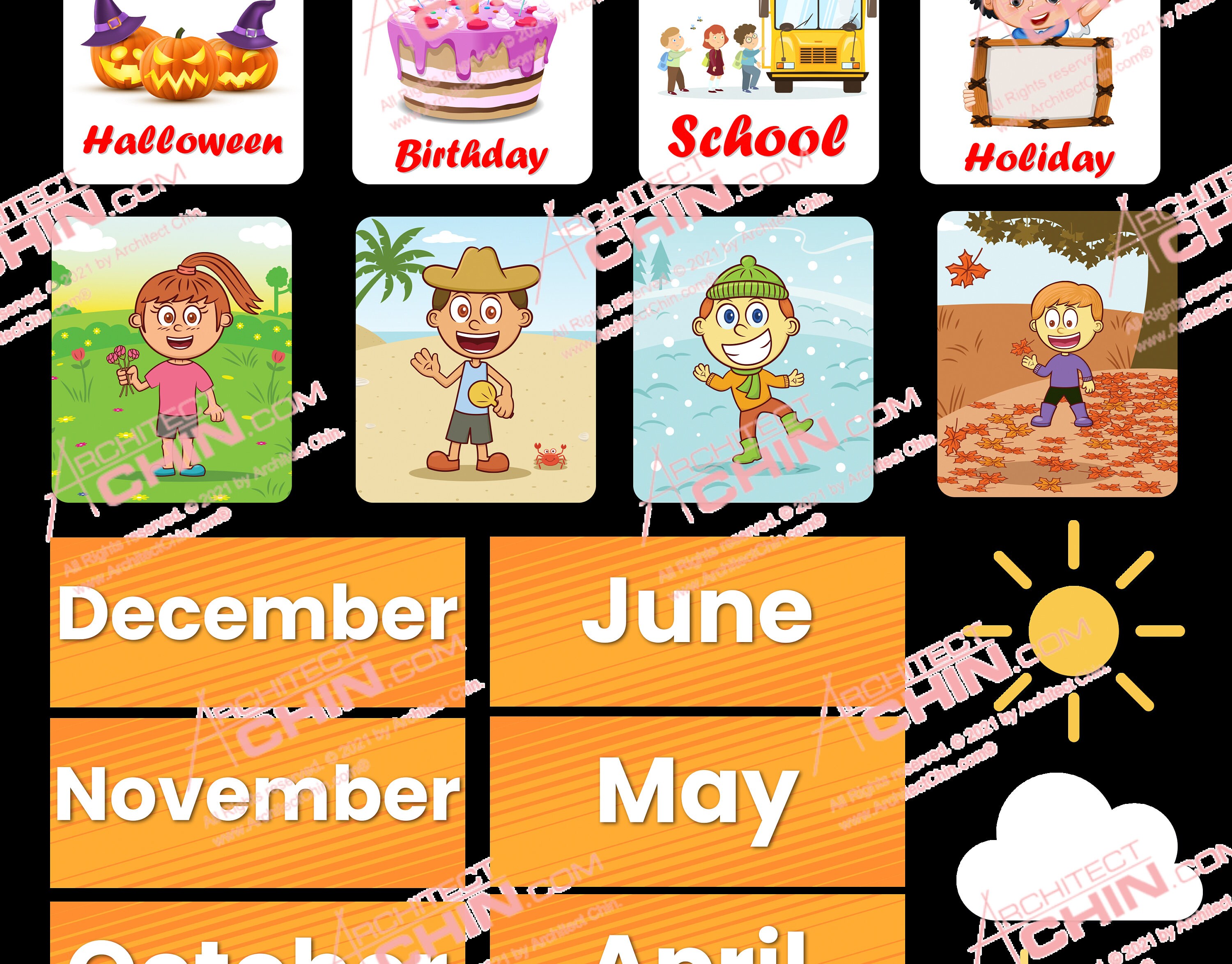 Calendar Weather Chart Calendar Kit Calendar Diy 62 Pieces School