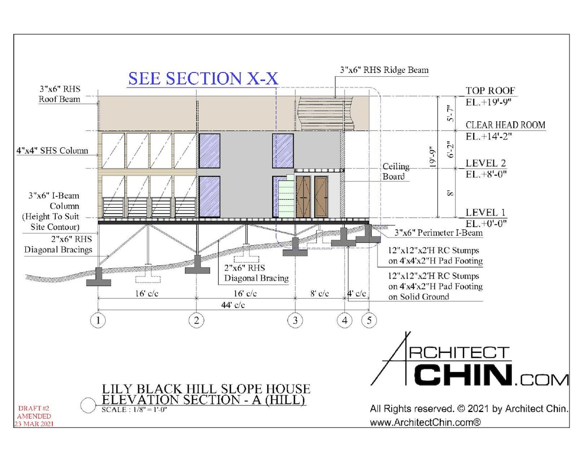 Modern house plans tiny house blueprints small house plans | Etsy