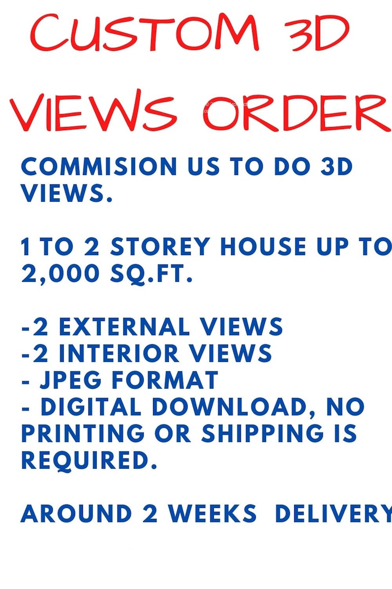 Custom 3D Plans, 3D Views, 3D Drawings, Artist Impression, Architects ...