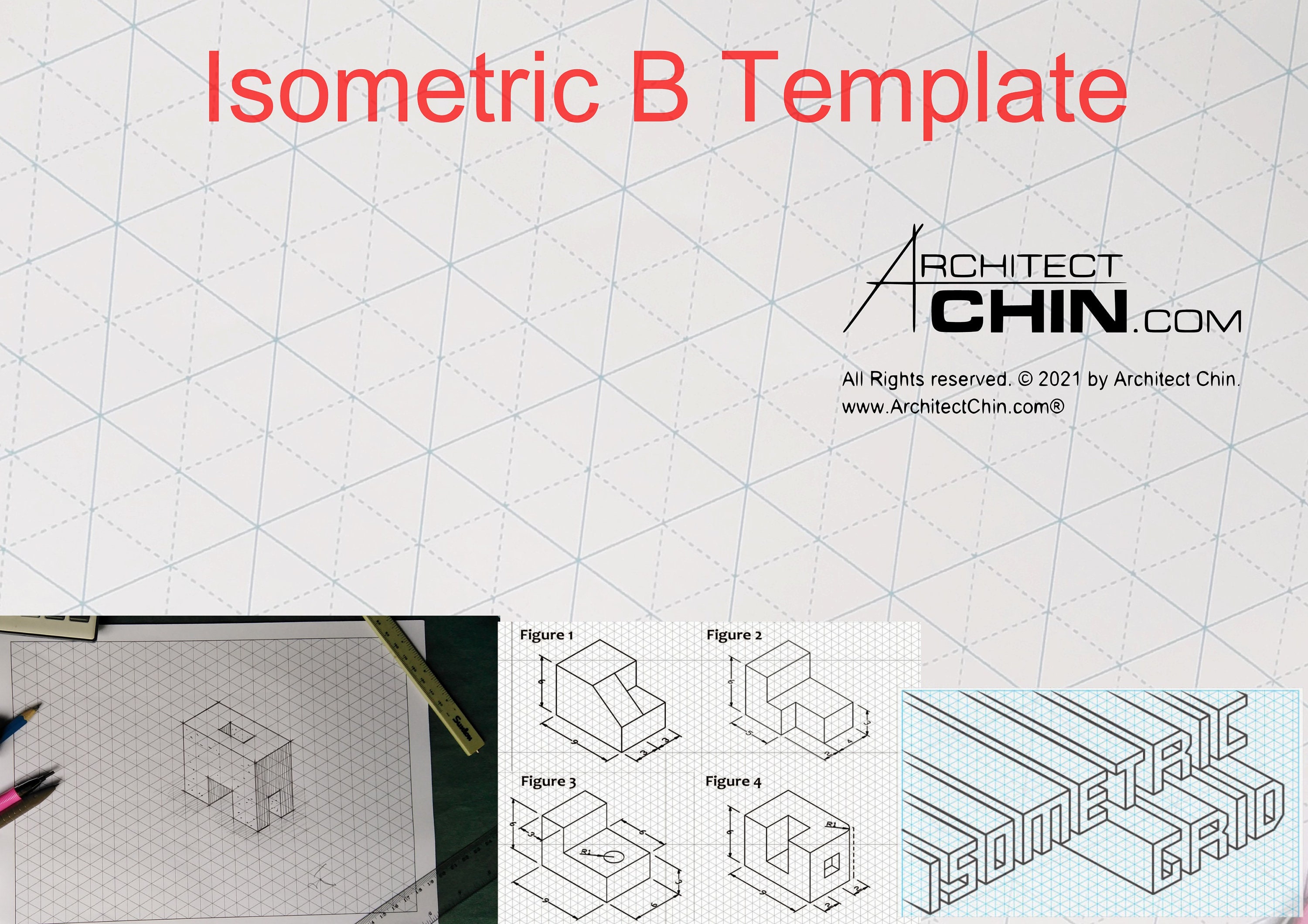 Buy Wide Angle Isometric Grid Printable Template Isometric Online in India   Etsy
