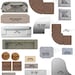 Interior Design Furniture Layout Kit / Room Furniture Layout / Modern Interior Design / House ...
