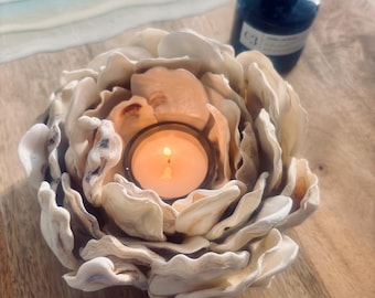 Oyster Shell Tealight holder