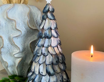 Mussel Shell Christmas Trees