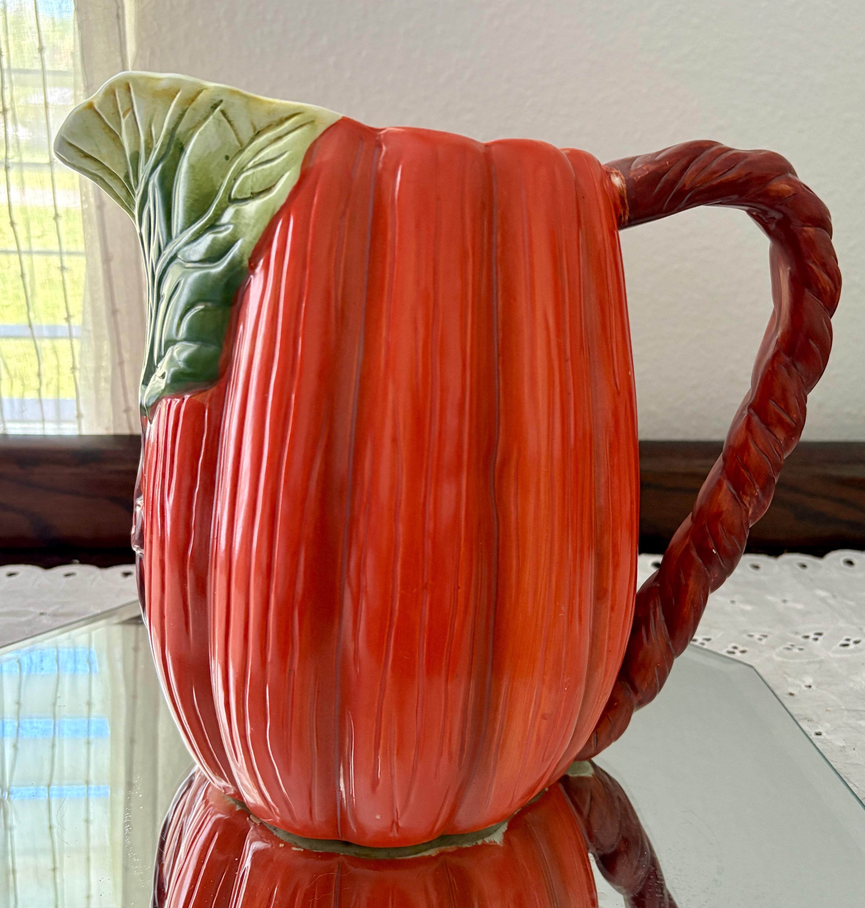 Fitz & Floyd Pitcher - Etsy