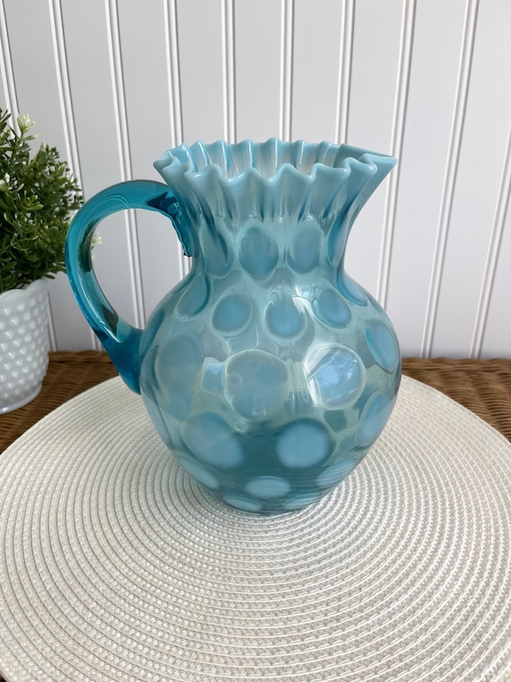 花瓶・フラワースタンド VINTAGE FENTON COIN DOT BOWL VINTAGE FENTON COIN DOT BOWL 花瓶・フラワースタンド