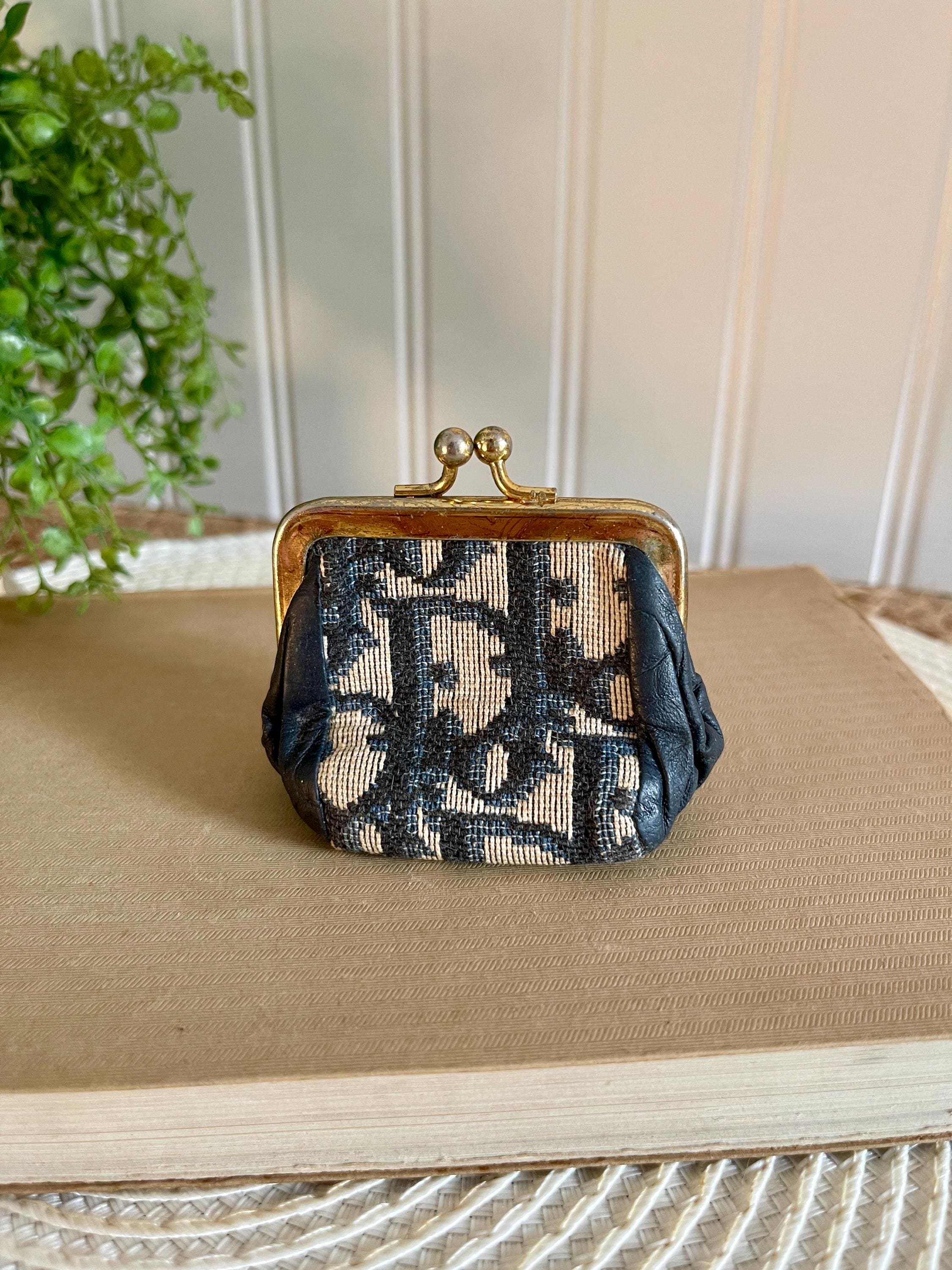 Vintage Dior Coin Purse - Etsy