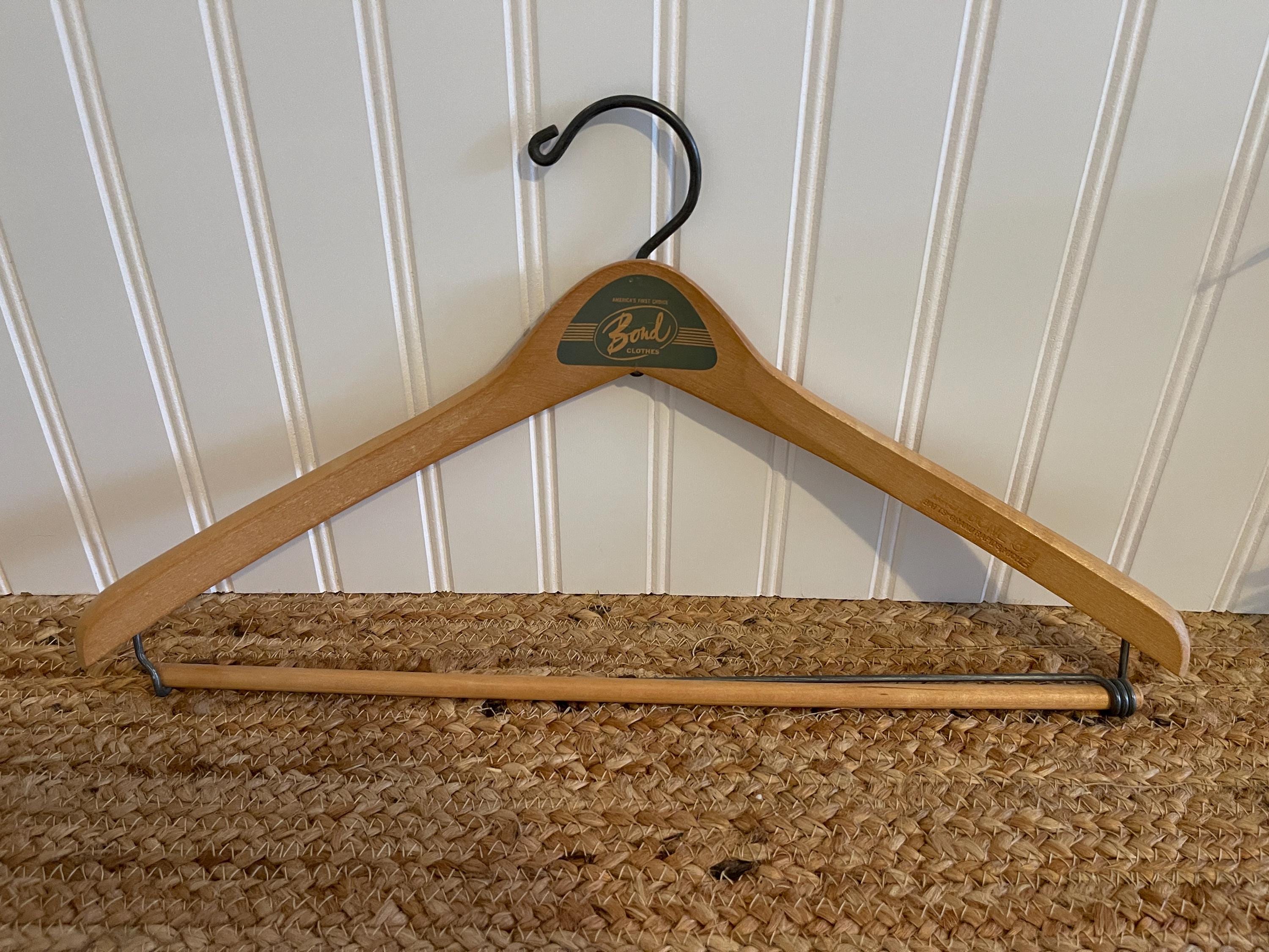Vintage Hotel Wood Hangers - Etsy - Page 2