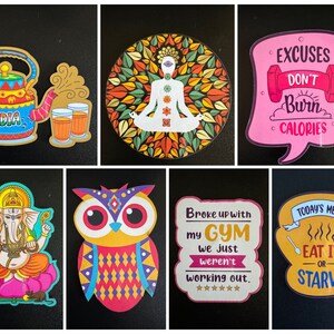 Quirky fridge magnets