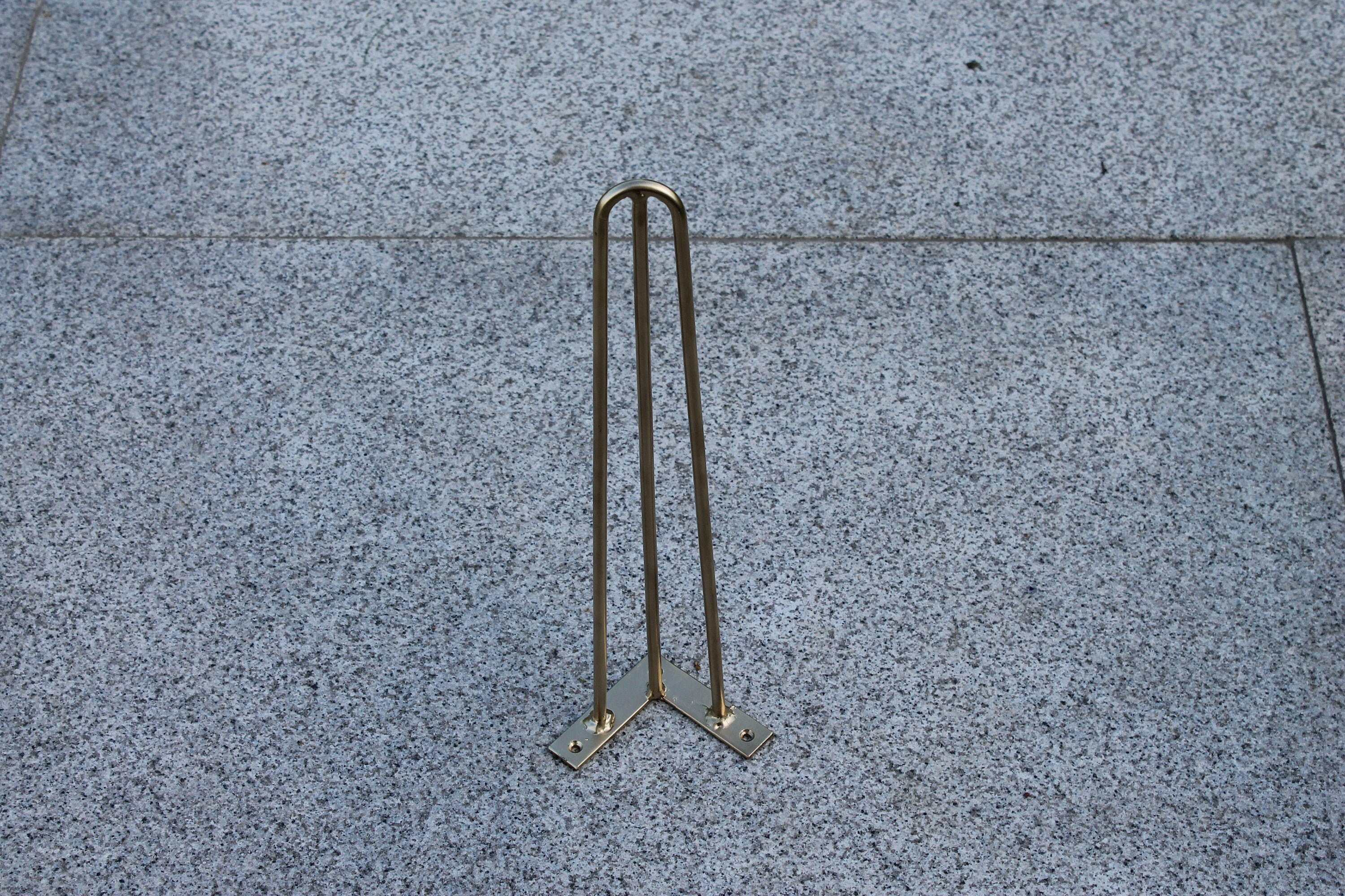 Gold Hairpin Legs ikea legs Rustic Desk Handmade Desk Etsy