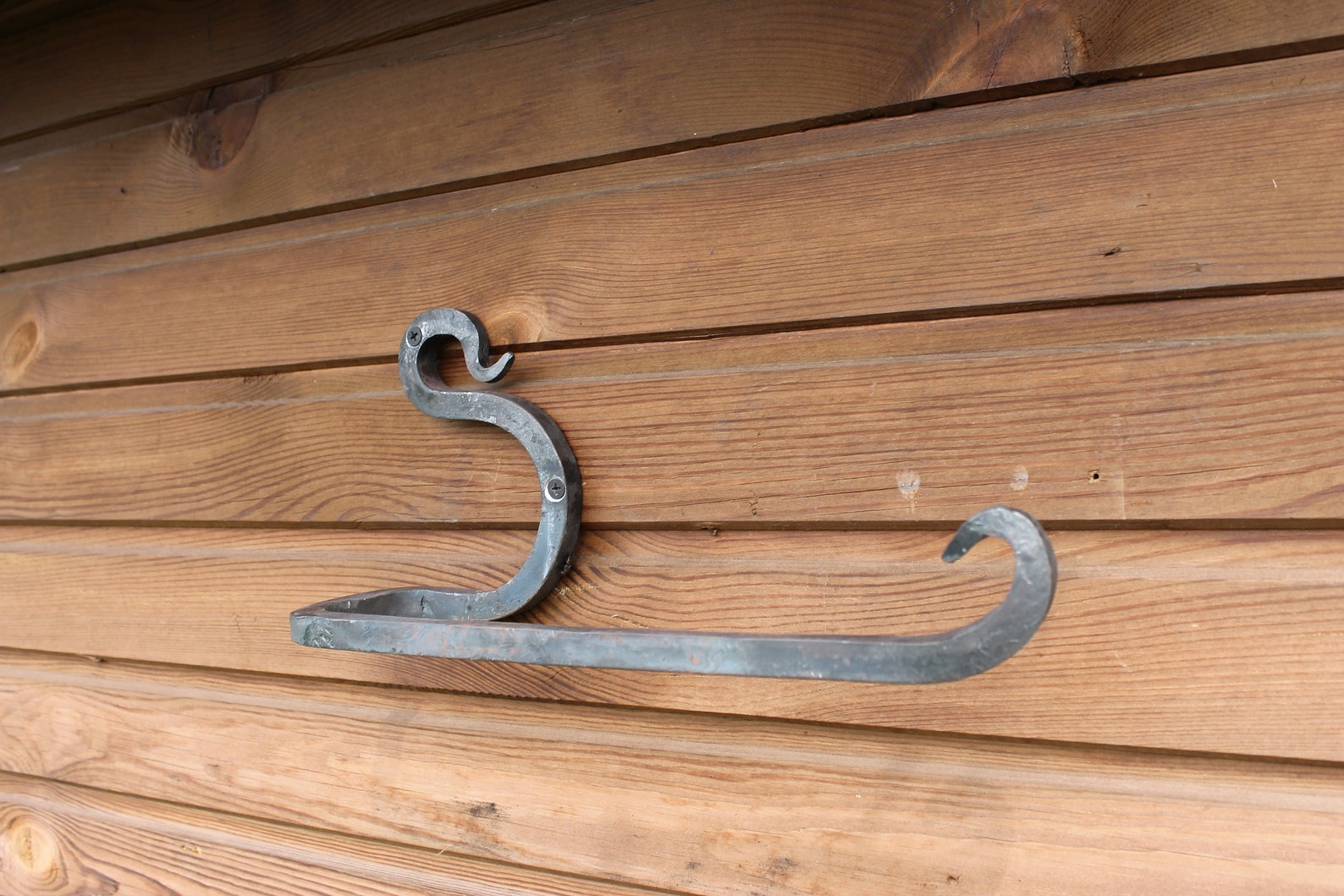 Hand Paper Towel Holder Wrought Iron Kitchen Towel Etsy