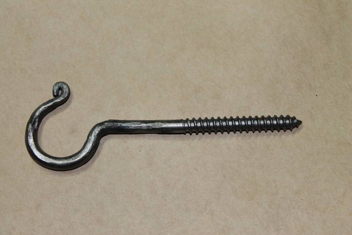 Set of 3 Hand Ceiling Long Hook Beam Screw in Hook Etsy