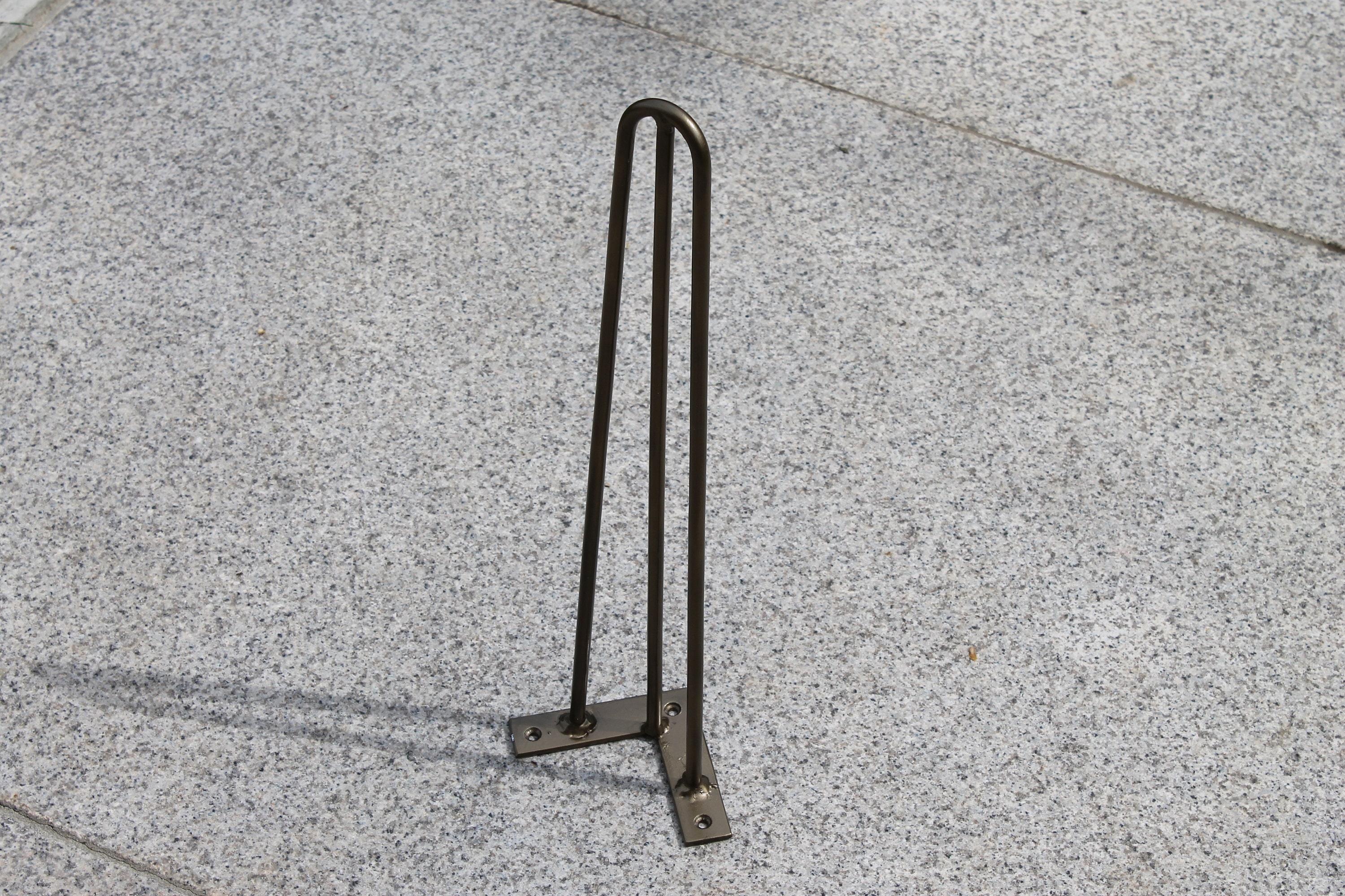 Bronze Hairpin Legs ikea legs Rustic Desk Handmade Desk Etsy