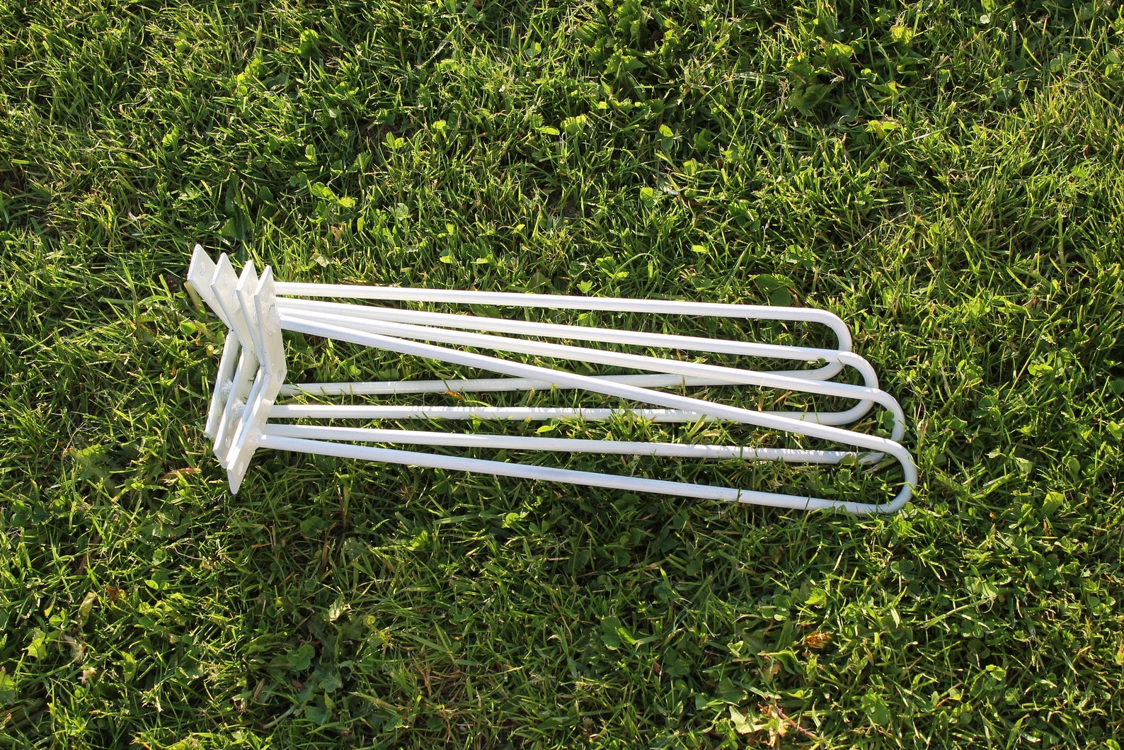 White Hairpin Legs ikea legs Rustic Desk Handmade Desk Etsy