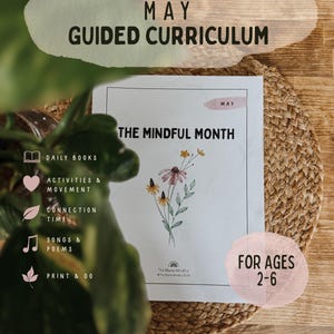 Preschool Curriculum Homeschool | Garden and Bugs Unit Study | Print and Go Morning Basket | Nature Based Learning | Toddler Activities 2-6