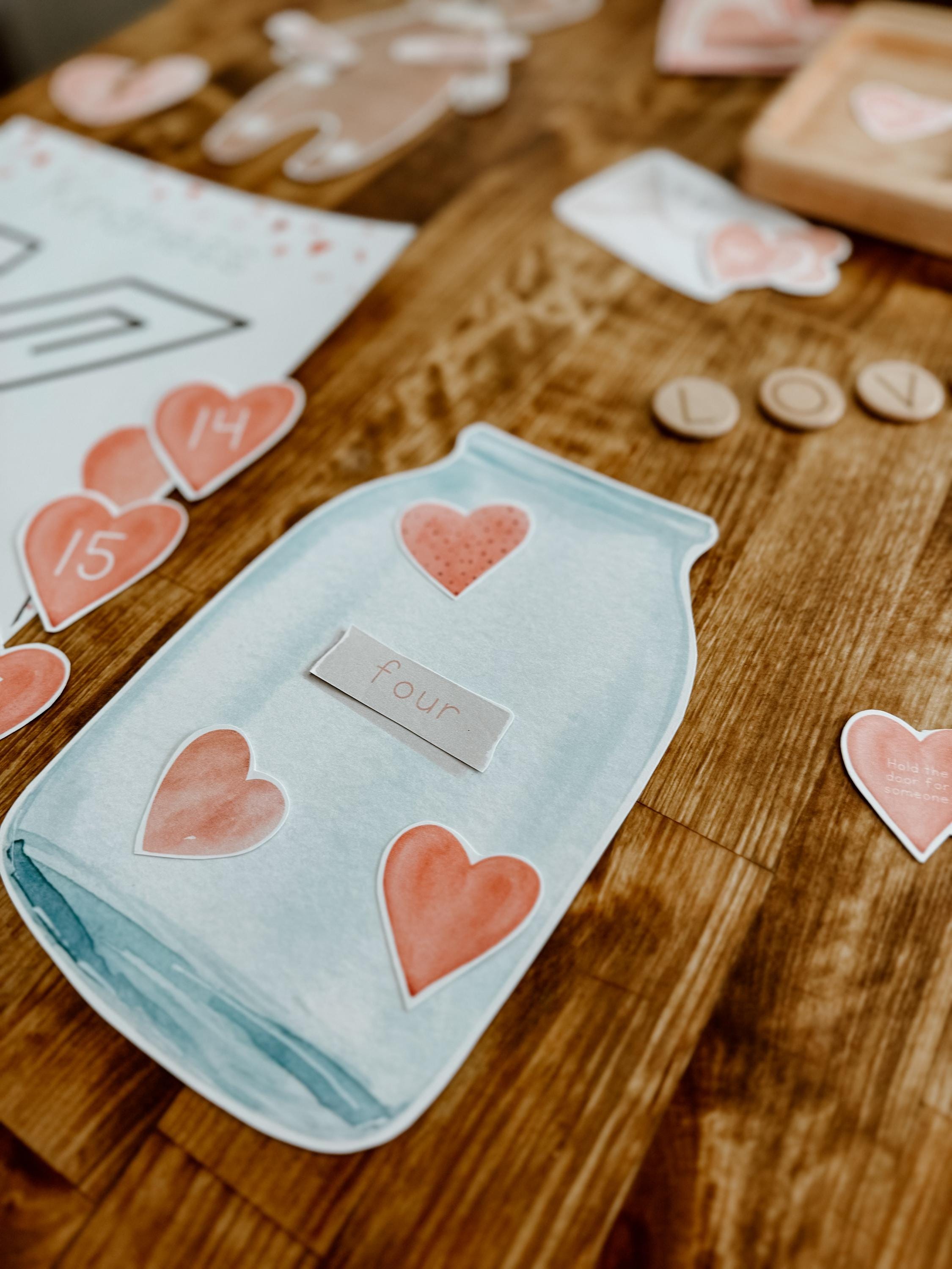 Valentine Activity Unit, Montessori Valentine’s Unit, Valentine’s Day ...