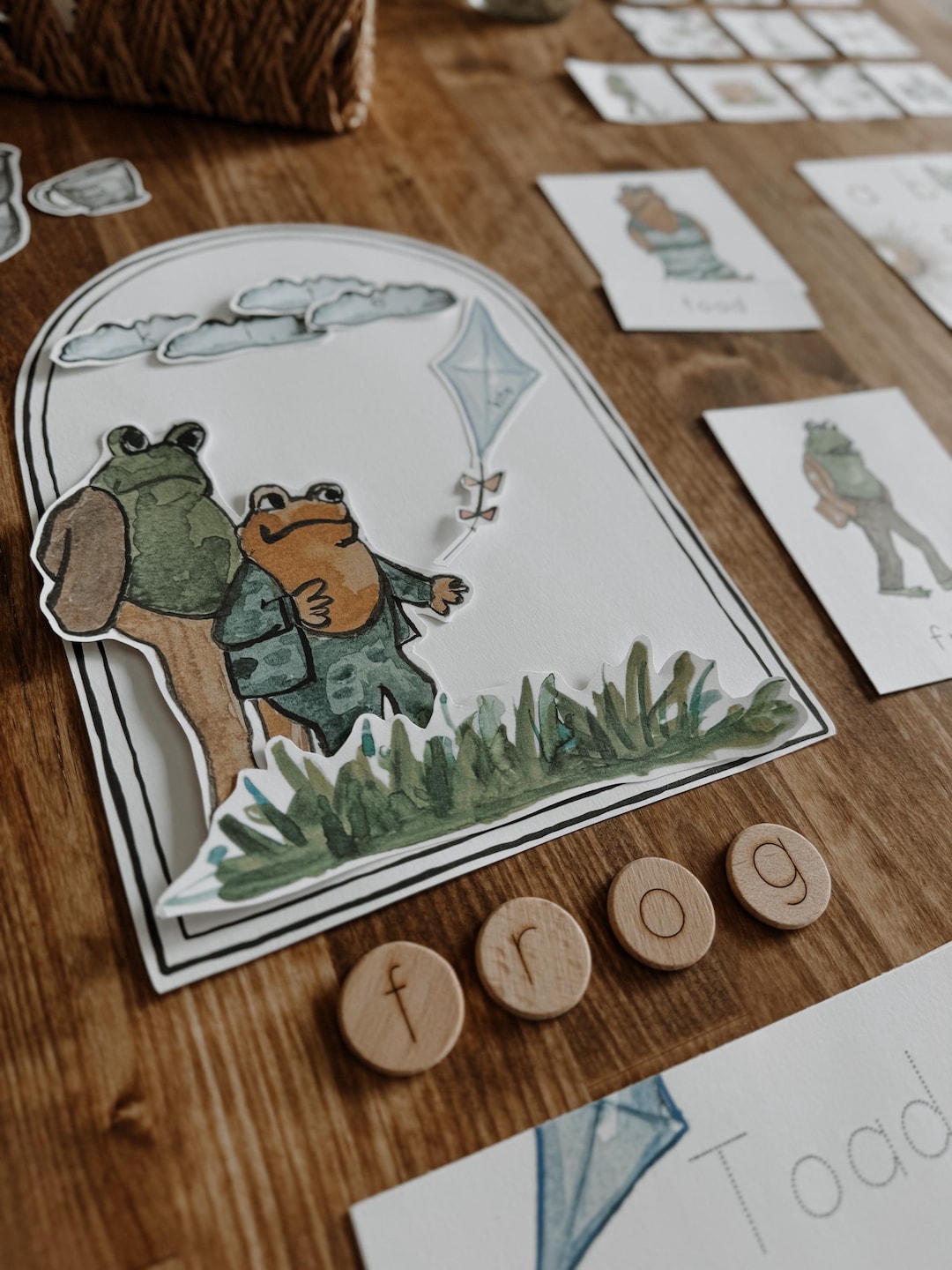 Frog and Toad Activity Unit, Frog and Toad Homeschool Unit, Nature ...