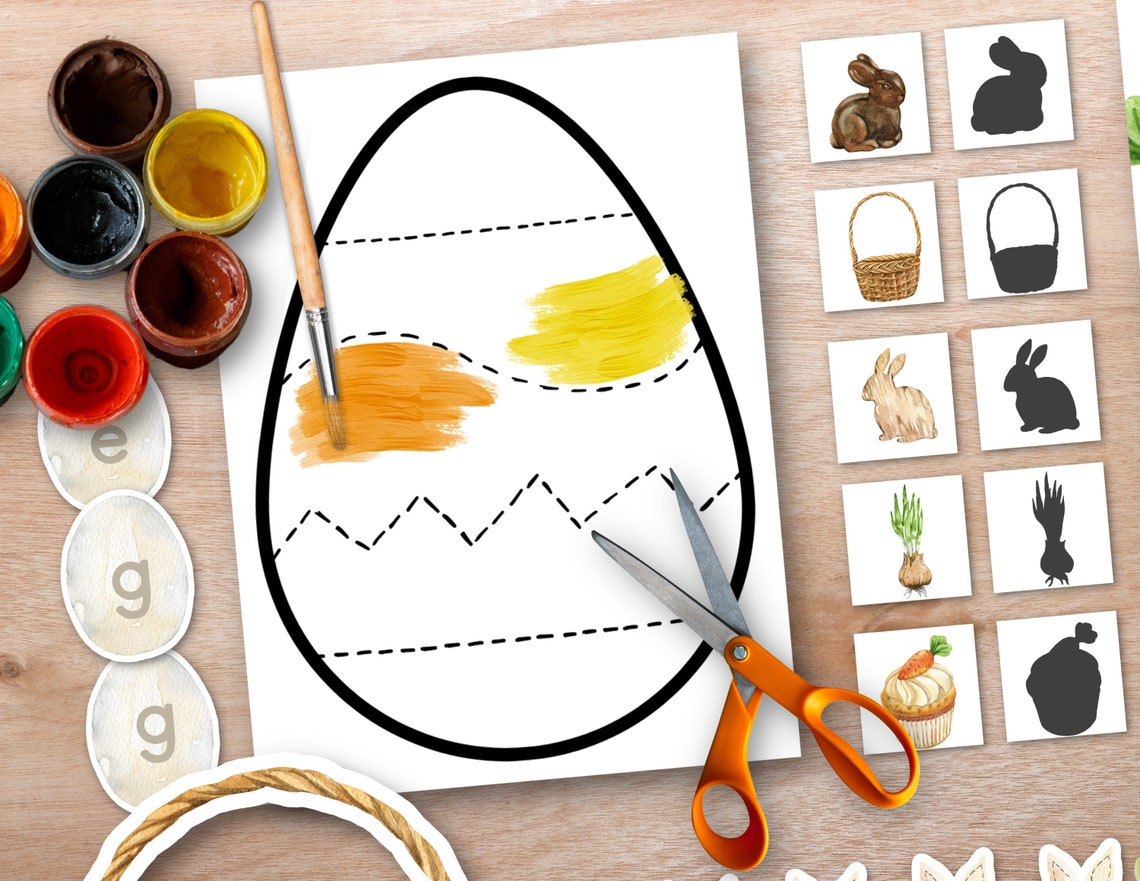 Easter Activity Unit, Montessori Easter Games, Homeschool Easter Unit ...