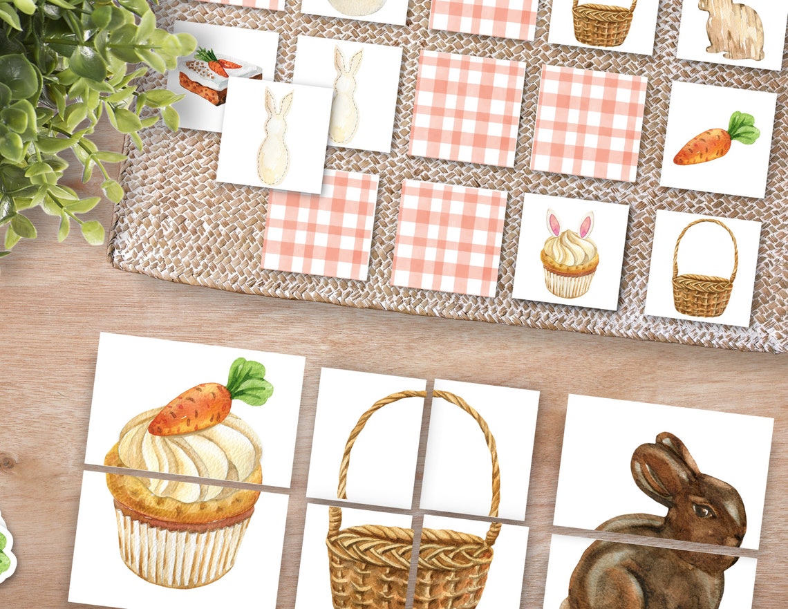 Easter Activity Unit, Montessori Easter Games, Homeschool Easter Unit ...