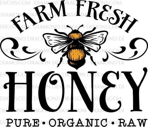 Bee Waterslide Farm Fresh Honey Waterslide Honey Bee - Etsy